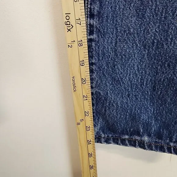 Vintage Levis 501-0115 Denim Jeans 30x24 Blue Altered Destoyed Punk Grunge 80s